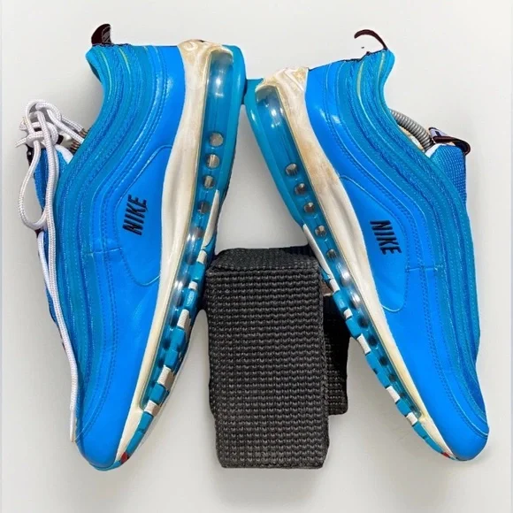 🛜🟥US 11- Nike Air Max 97 “Blue Hero" 2018 {312834-401} Men's Sneak - Picture 9 of 14